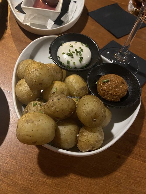 Patatas bravas   at Chez Kessler in Barcelona