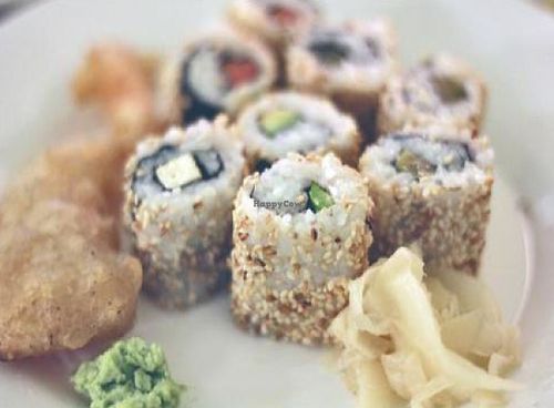 Veggie Sushi! at Well Being in Cologne