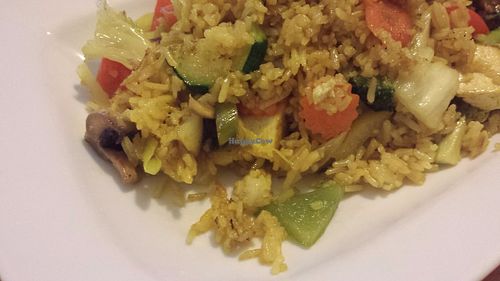 Fried Rice with Vegetables at Well Being in Cologne