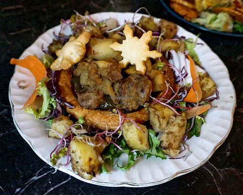 Tarte fine d'automne at Café Contresort in Paris