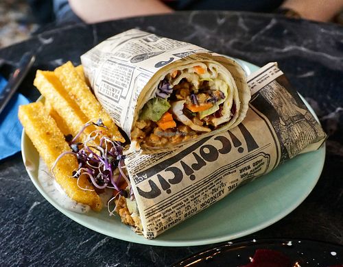 Wrap du levant at Café Contresort in Paris