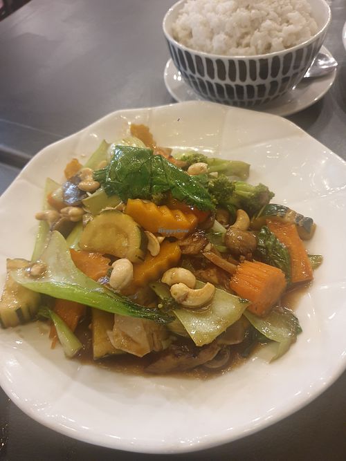 Main meal  at Blossoming Lotus in Surfers Paradise