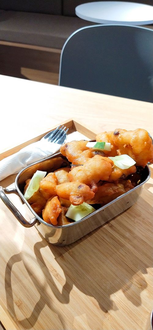 Cucuk jagung (corn crispy cake)  at M'Laboori in Petaling Jaya