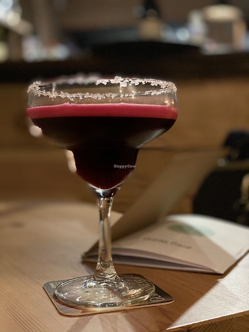 Beetroot Margarita at Grá Irish Gastropub in Mallorca