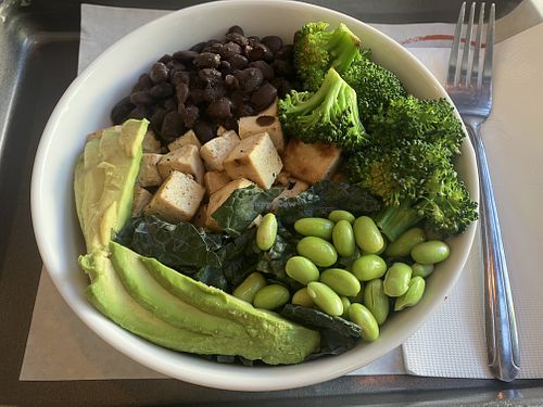 My bowl  at World Wrapps in San Francisco