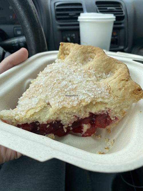 Damn hood cherry pie  at Twede's Cafe in North Bend