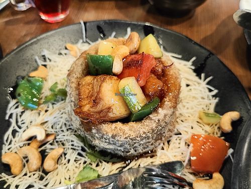 Yam basket at Leaf Corner 慈素 - Tai Seng in Central Singapore