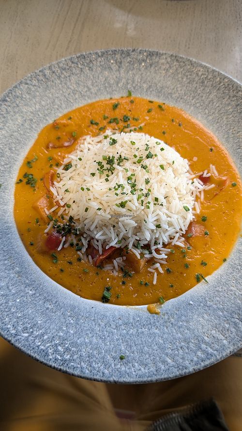 Thai curry (vegan) at Gourmet Food Parlour in Malahide