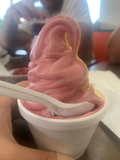 Dole whip  at The Highland Queen Drive-In in La Grange