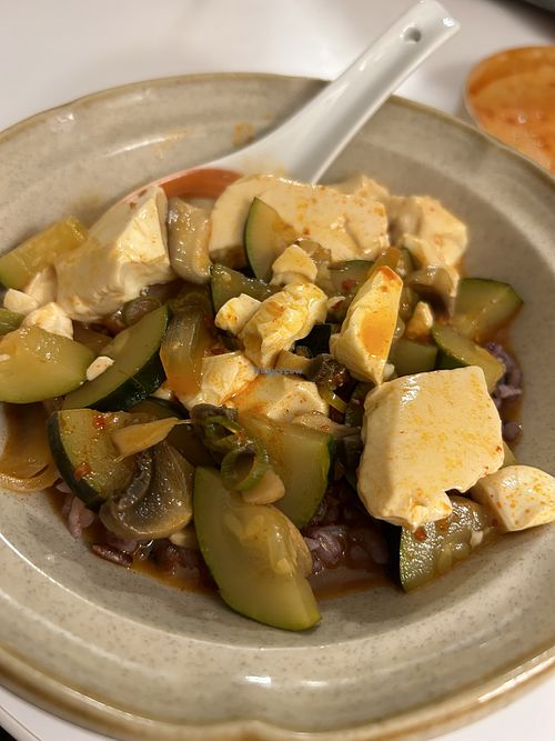 Vegan Chigae  at Kimchee Market in Brooklyn