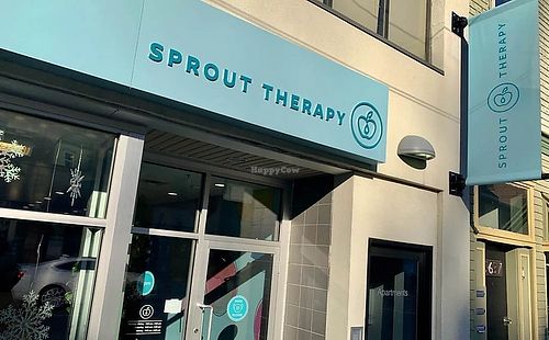 Front is restaurant at Sprout Therapy in Dartmouth