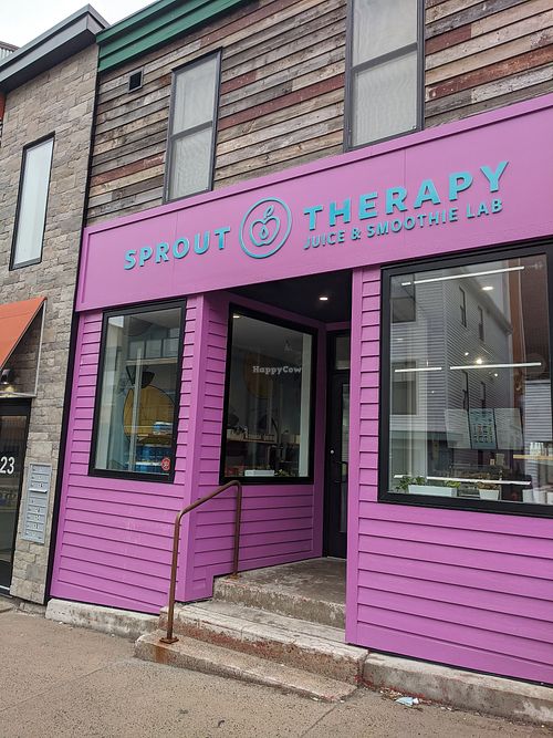 Outside at Sprout Therapy in Dartmouth