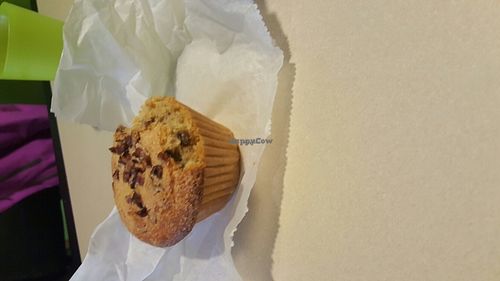 vegan pb muffin!  at Maggie's in Lincoln