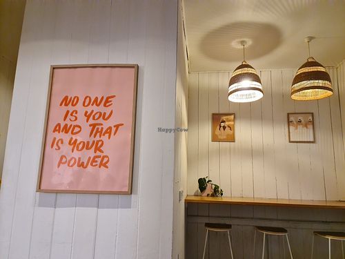 Great vibe at Plant Vibes Cafe in Bowen Hills