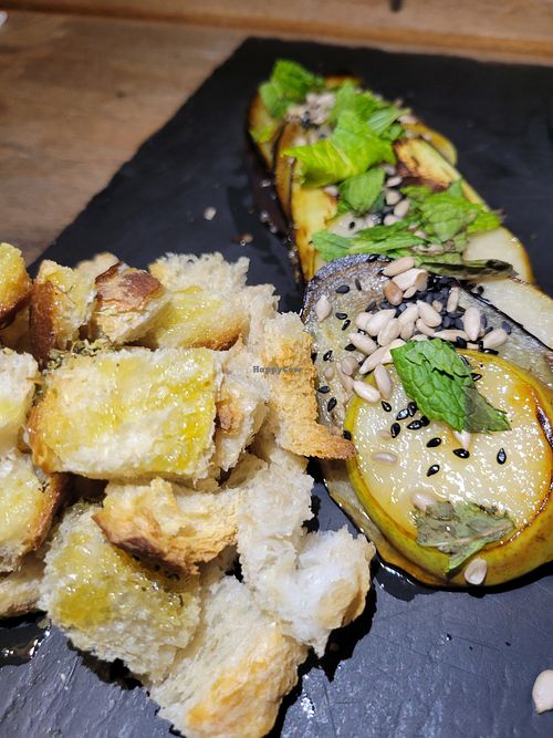 Eggplant & pear gratin at SER Restaurante in Nosara