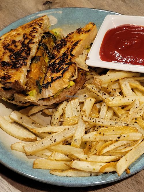 Squash and sage melt at SER Restaurante in Nosara