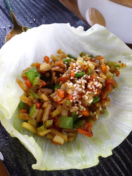 Yum at Green Sprouts Vegetarian in Neutral Bay