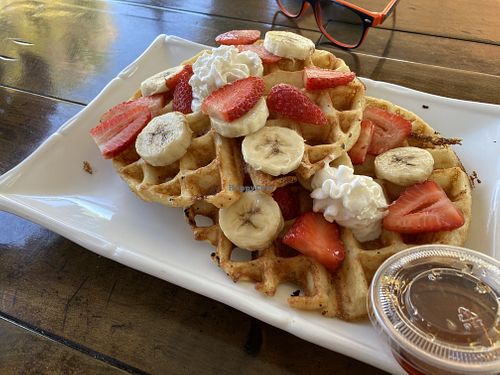Waffles at The Sanibel Sprout in Sanibel