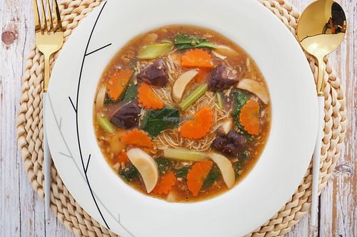 soup at Health Vitality Thailand in Pak Kret