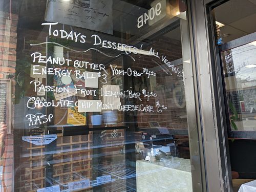 some of the day's treats at Bunny's Nook Kitchen in Victoria