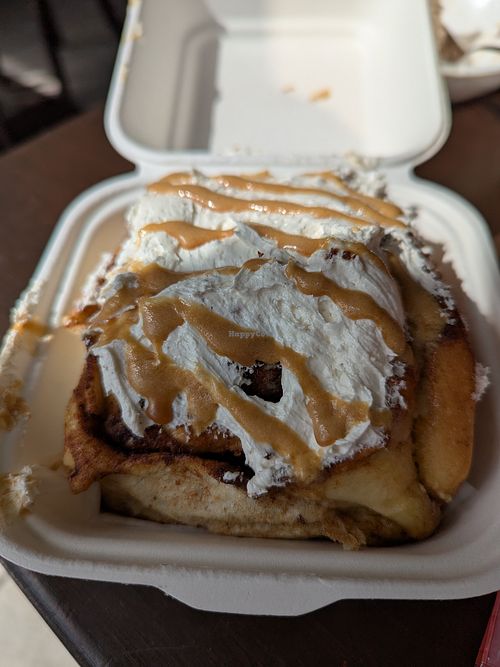 Caramel-apple cinnabunny
 at Bunny's Nook Kitchen in Victoria