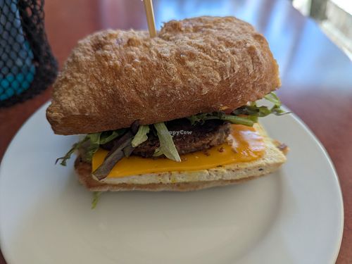 Breakfast Sandwich at Bunny's Nook Kitchen in Victoria