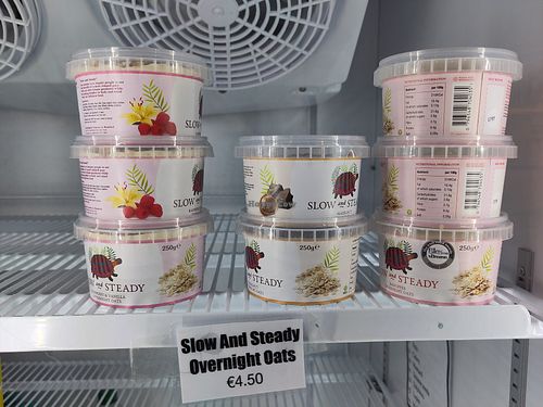 Overnight oats in multiple flavours at Under the Clock Cafe in Waterford