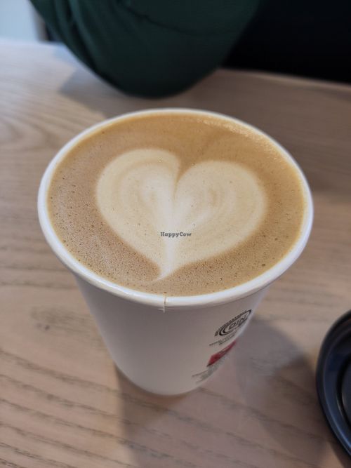Oat latte at Under the Clock Cafe in Waterford