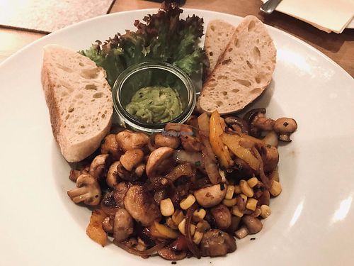 Mushroom dish @ Hansa-Haus Syke at Hansa-Haus in Syke