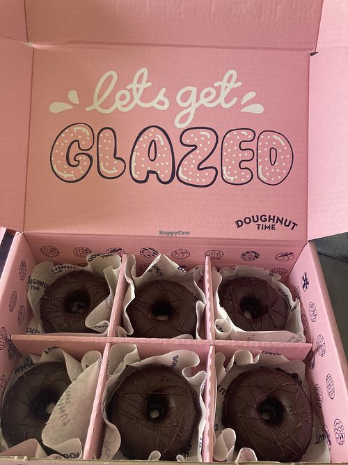 VE/GF chocolate doughnut  at Rodeo Doughnuts  in South East London