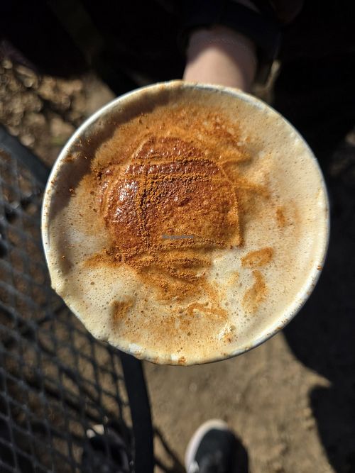 Brown Bear Chai with a shot of espresso at Sweetwater Coffee House in Sautee Nacoochee