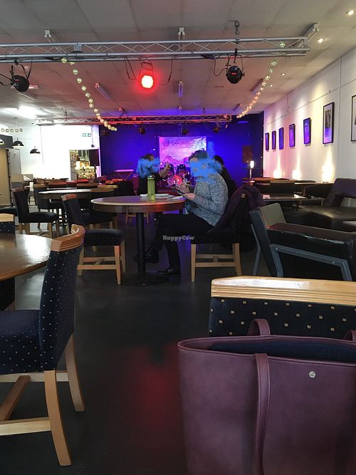 The venue has art on sale too    at The Petri Dish in Aylesbury