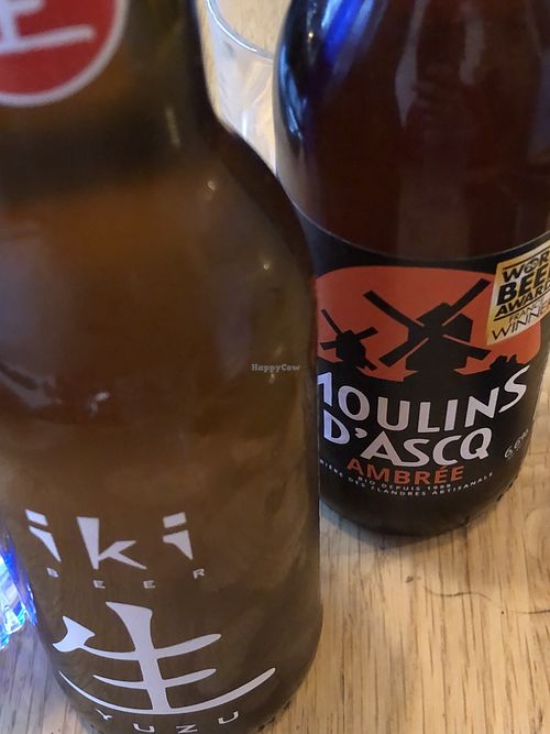 Beers   at Soya Cantine Bio in Paris