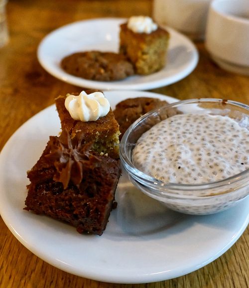 Desserts from brunch at Soya Cantine Bio in Paris