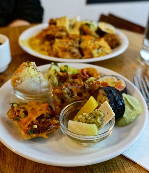 Food from brunch at Soya Cantine Bio in Paris