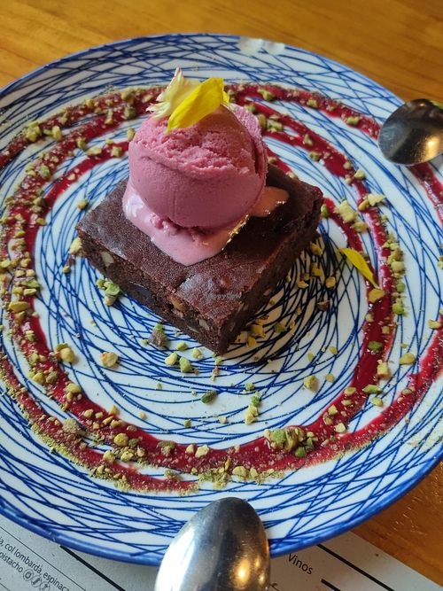 Brownie at MESTIZA in Valencia