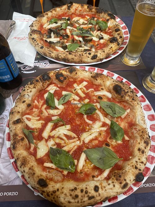   at Pizzeria Errico Porzio in Naples
