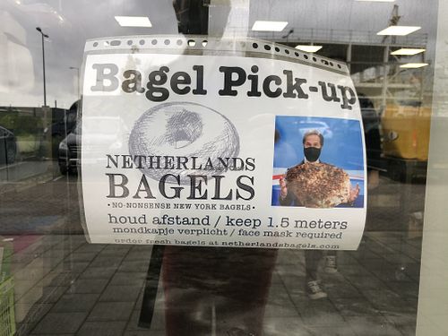 Bagel Pick-up  at Netherlands Bagels in The Hague