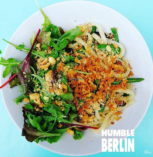 Vegan Buddha Udon Noodles at Humble Berlin in Berlin