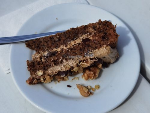 Espresso walnut cake for 5,50 at Kariranta in Lahti