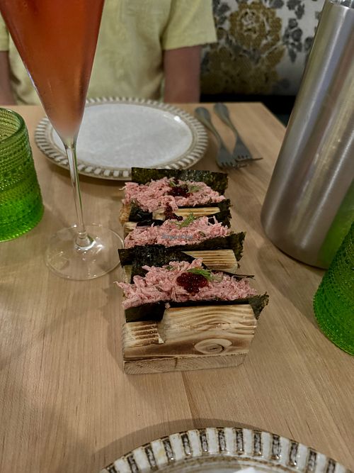 turnip causa   at Bloom in Chicago