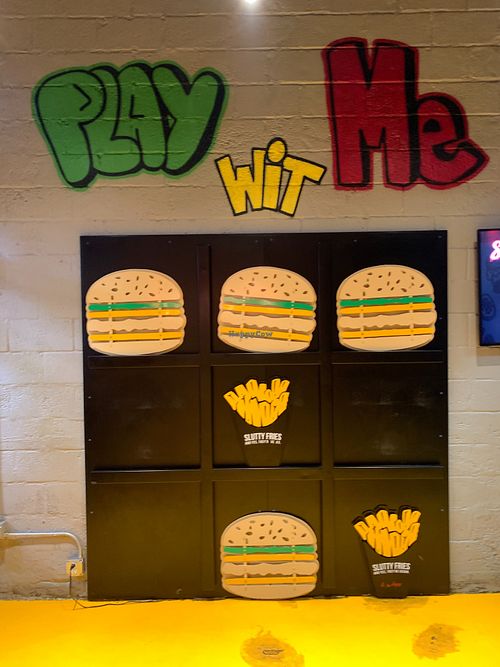 Colorful display inside restaurant

 at Slutty Vegan - Edgewood in Atlanta