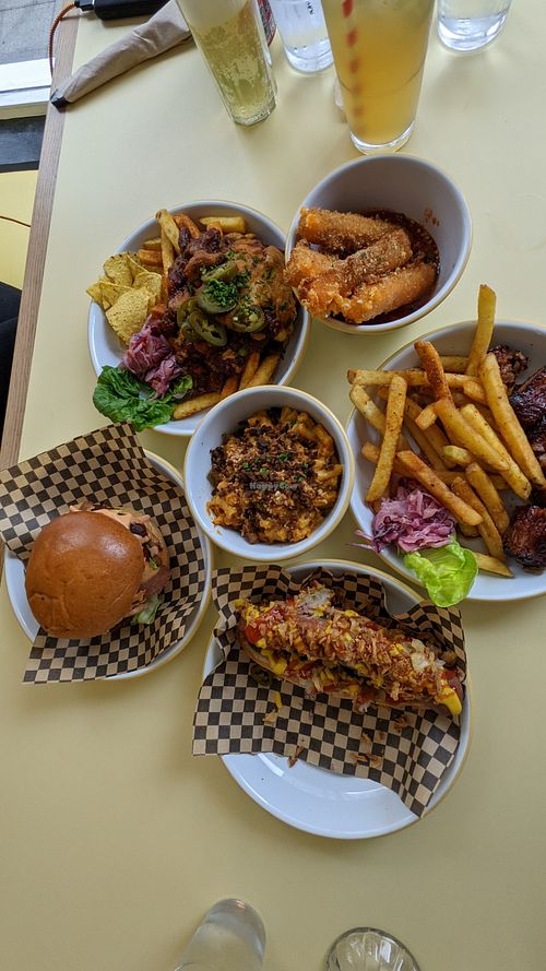 More food at Rudy's Vegan Butcher & Diner in North London