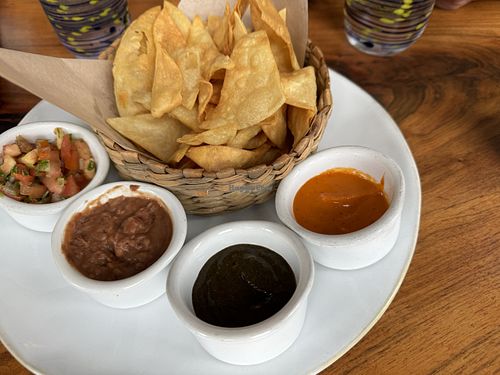 Chips and salsa   at Mi Corazon Mexican Cuisine in Cannon Beach