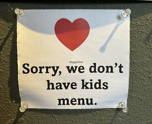 Posted outside   at Mi Corazon Mexican Cuisine in Cannon Beach