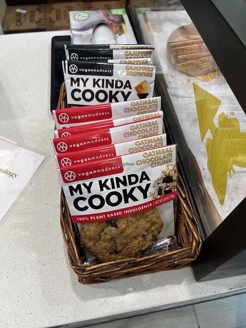 Vegan cookie offerings  at Ideology Coffee in Glendale