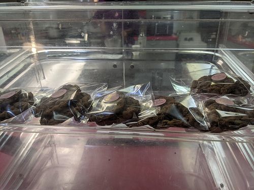 Dessert case - cookies at RA Vegan Cafe in Houston