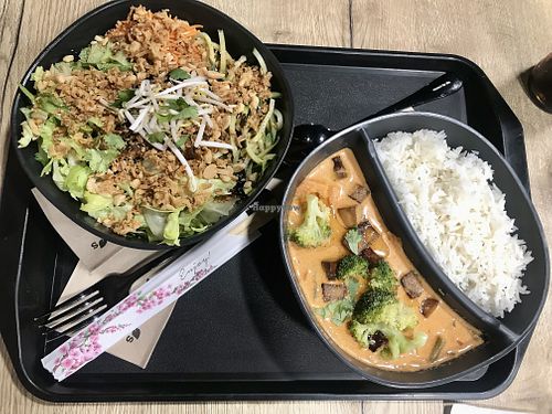 Curry and bun bo nam bo at Forky's in Bratislava