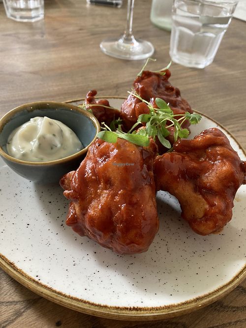 Chipotle Cauliflower delicious  at Harp & Crown in Corsham