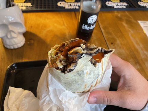   at Jim Burrito's in Hamburg